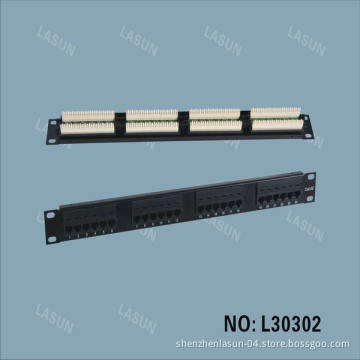 12/24/48ports Cat5e/CAT6 UTP Patch Panel
